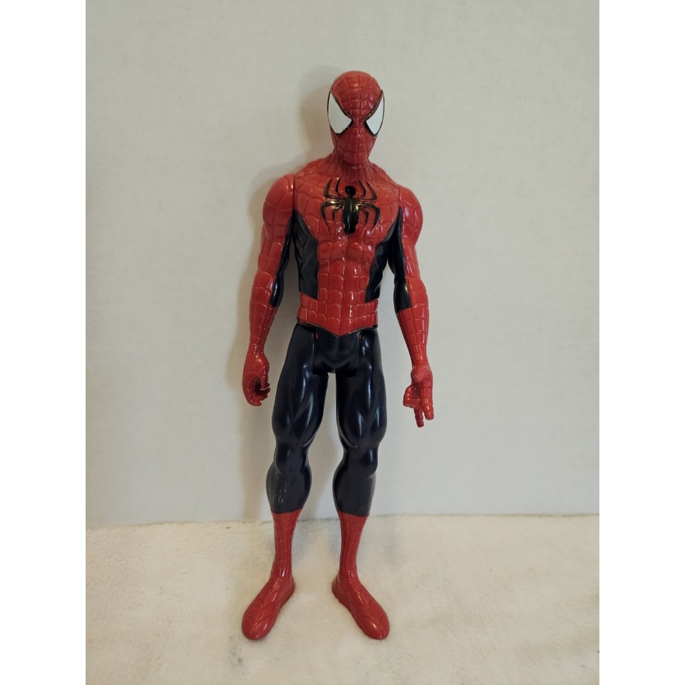 Marvel Spider-Man Action Figure 12" Hasbro 2013 Red & Blue Made in China
